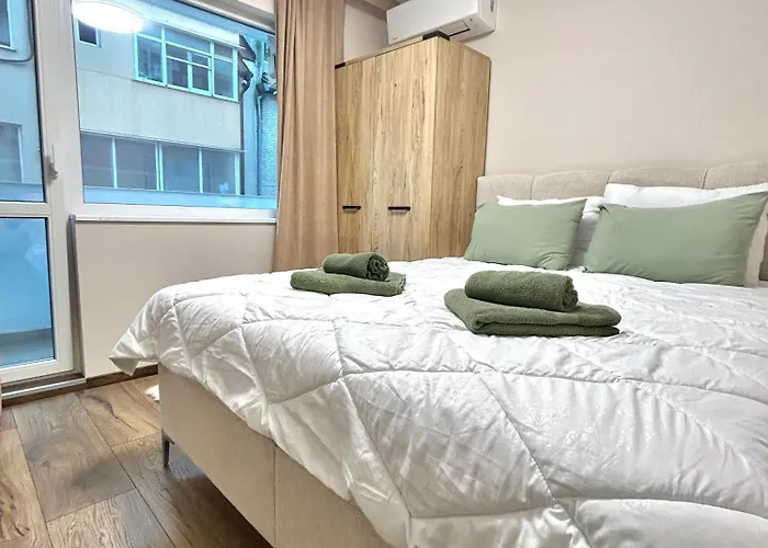 Lägenhet Stylish With Free Parking By Apartmax Varna